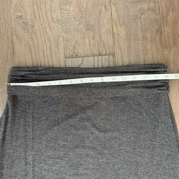 J CREW grey maxi skirt. Sz S - Picture 2 of 7